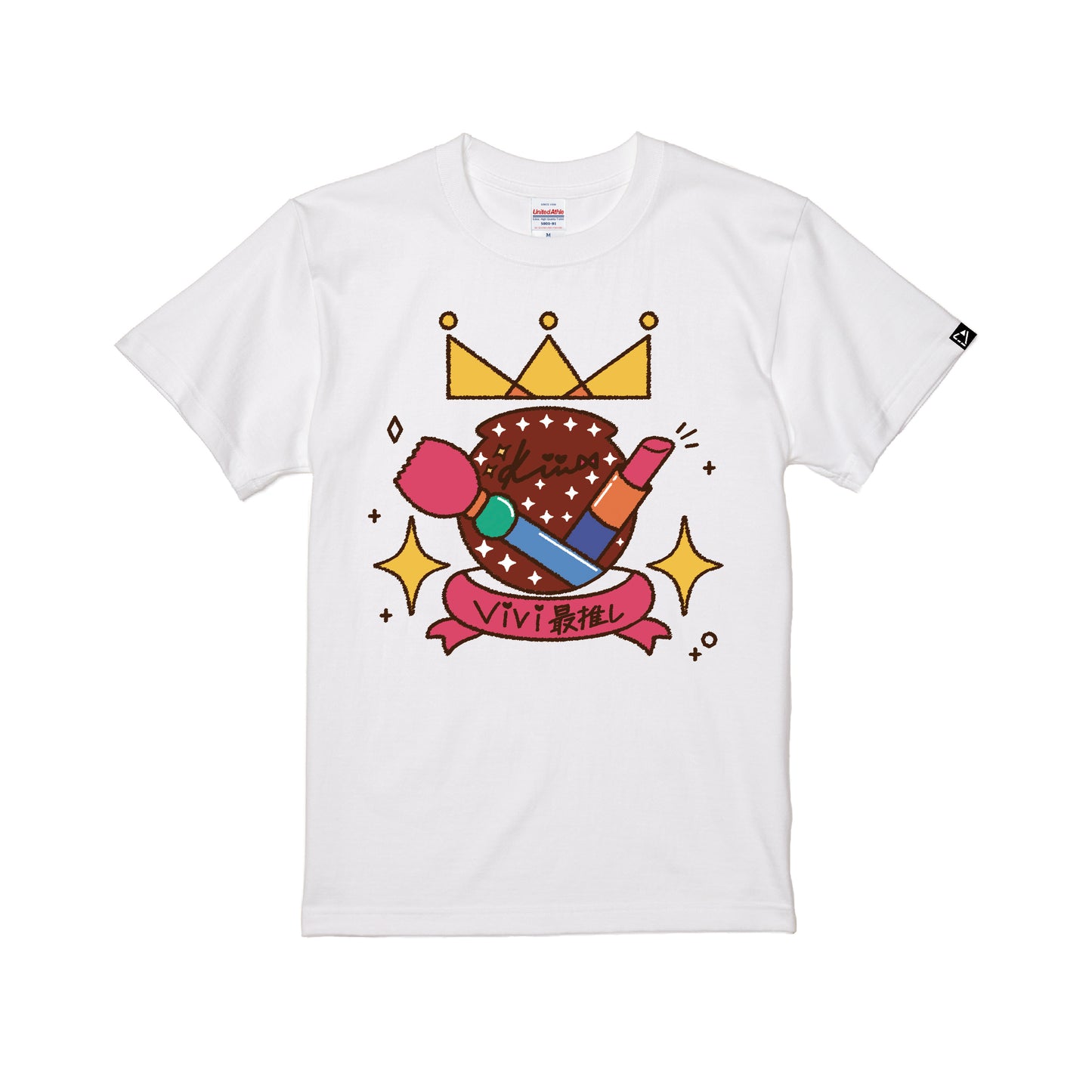 タレントプロデュースTシャツ(綺々羅々ヴィヴィ) white image