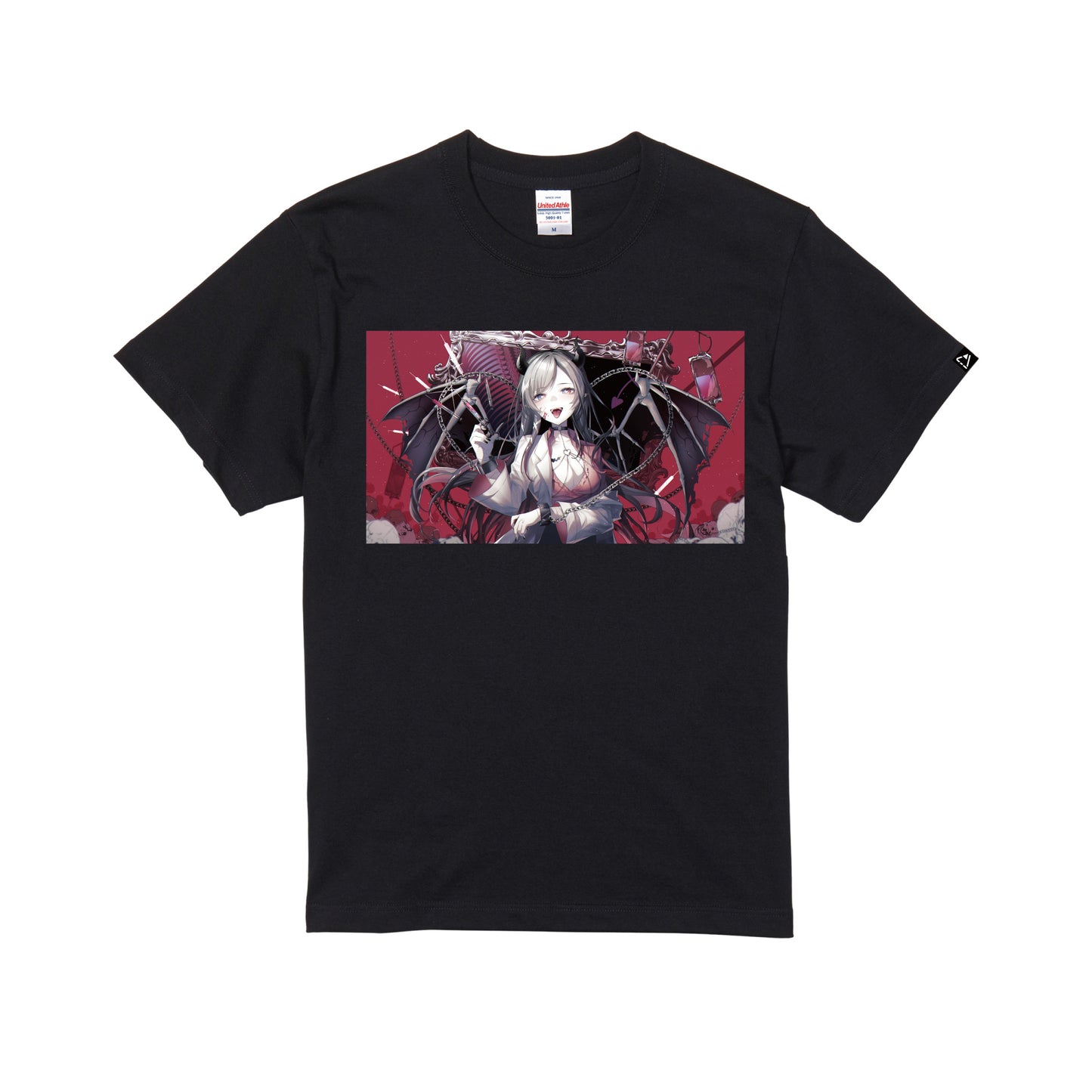 タレントプロデュースTシャツ(癒月ちょこ) black image