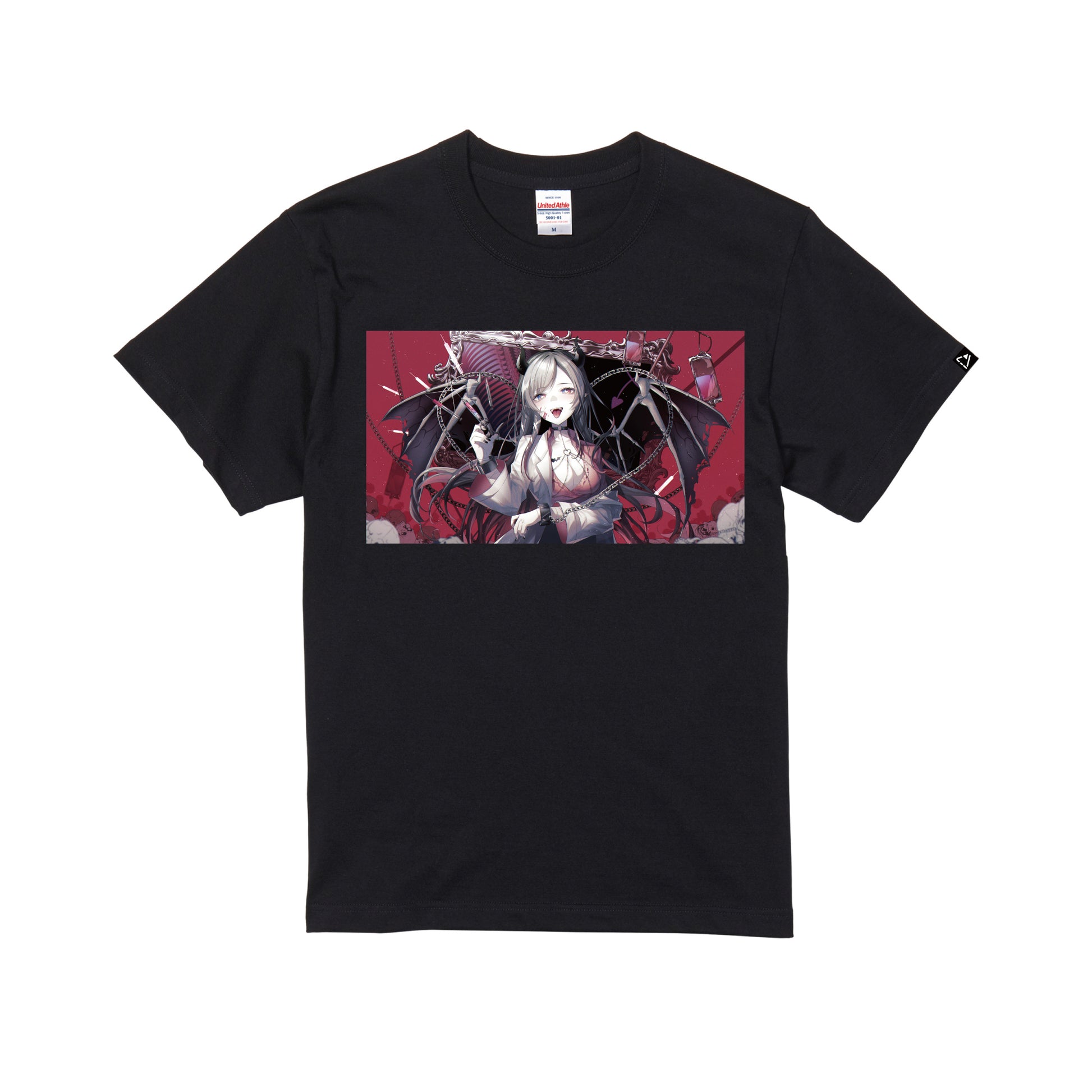 タレントプロデュースTシャツ(癒月ちょこ) black image