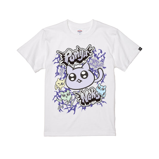 タレントプロデュースTシャツ(猫又おかゆ) white image