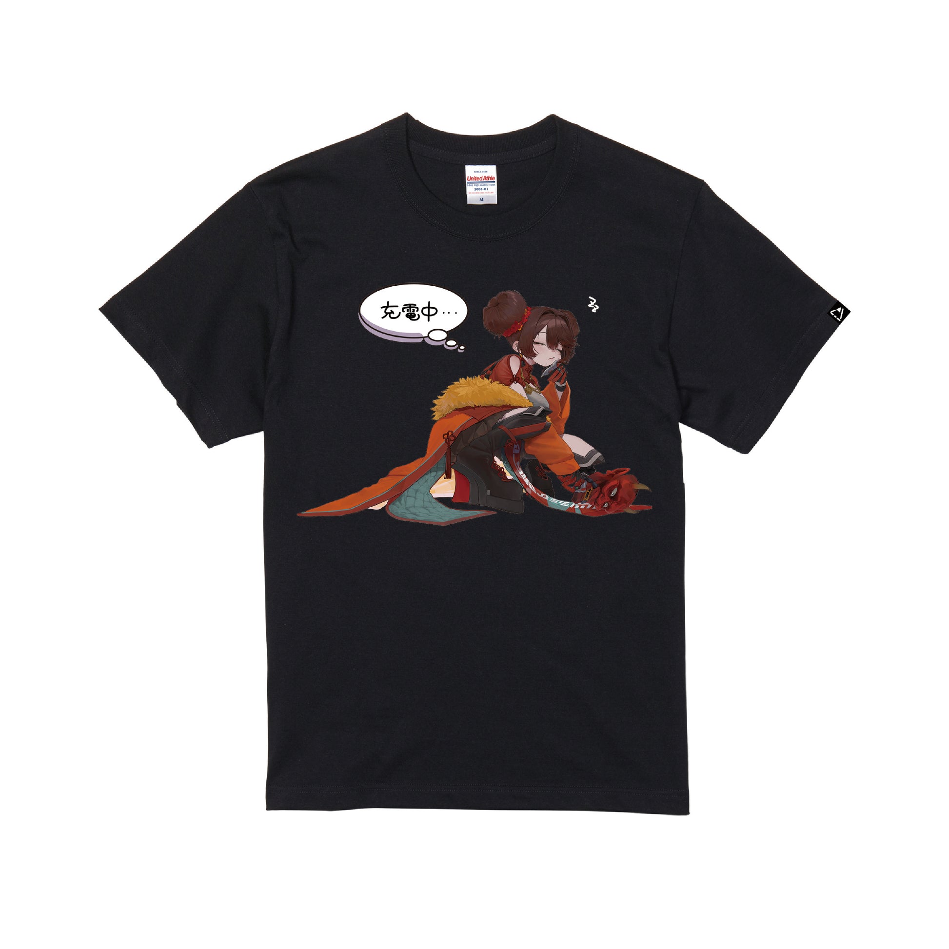 タレントプロデュースTシャツ(ロボ子さん) black image
