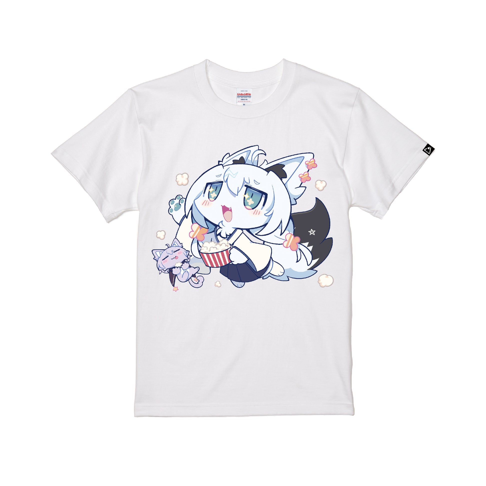 タレントプロデュースTシャツ(白上フブキ A) white image