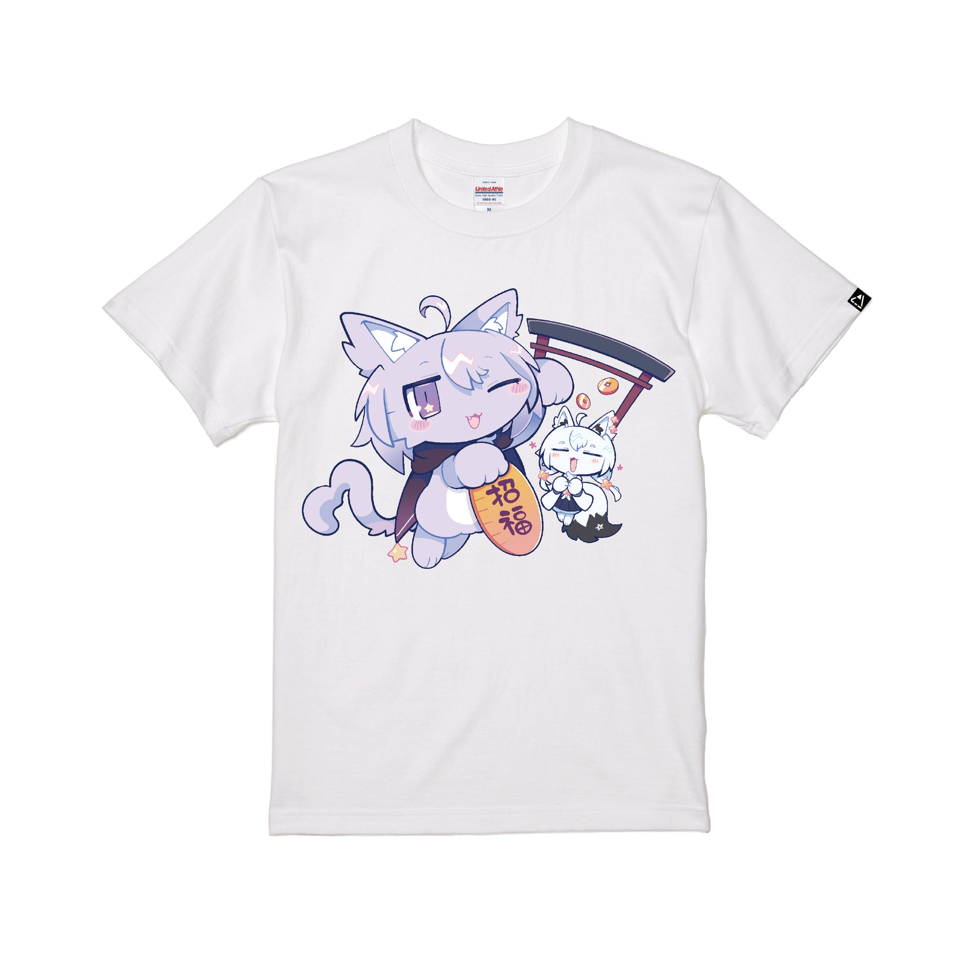 タレントプロデュースTシャツ(白上フブキ B) white image