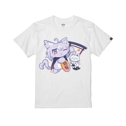 タレントプロデュースTシャツ(白上フブキ B) white image
