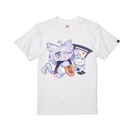 タレントプロデュースTシャツ(白上フブキ B) white image