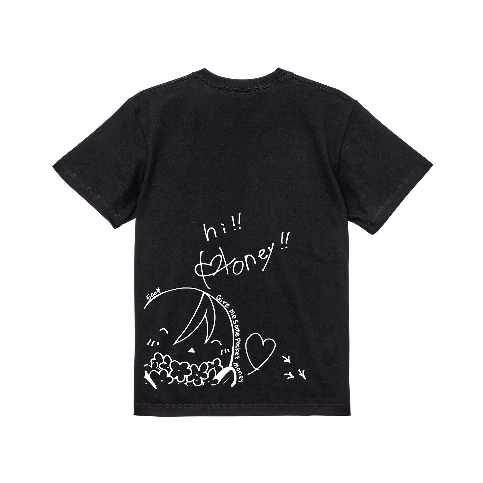 タレントプロデュースTシャツ(不知火フレア) black image