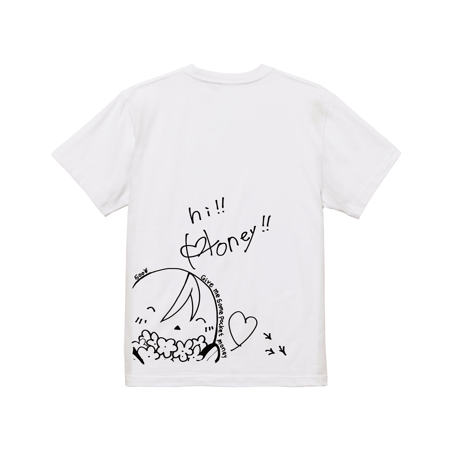タレントプロデュースTシャツ(不知火フレア) white image