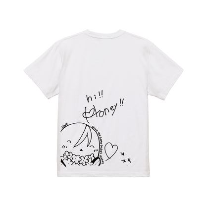 タレントプロデュースTシャツ(不知火フレア) white image