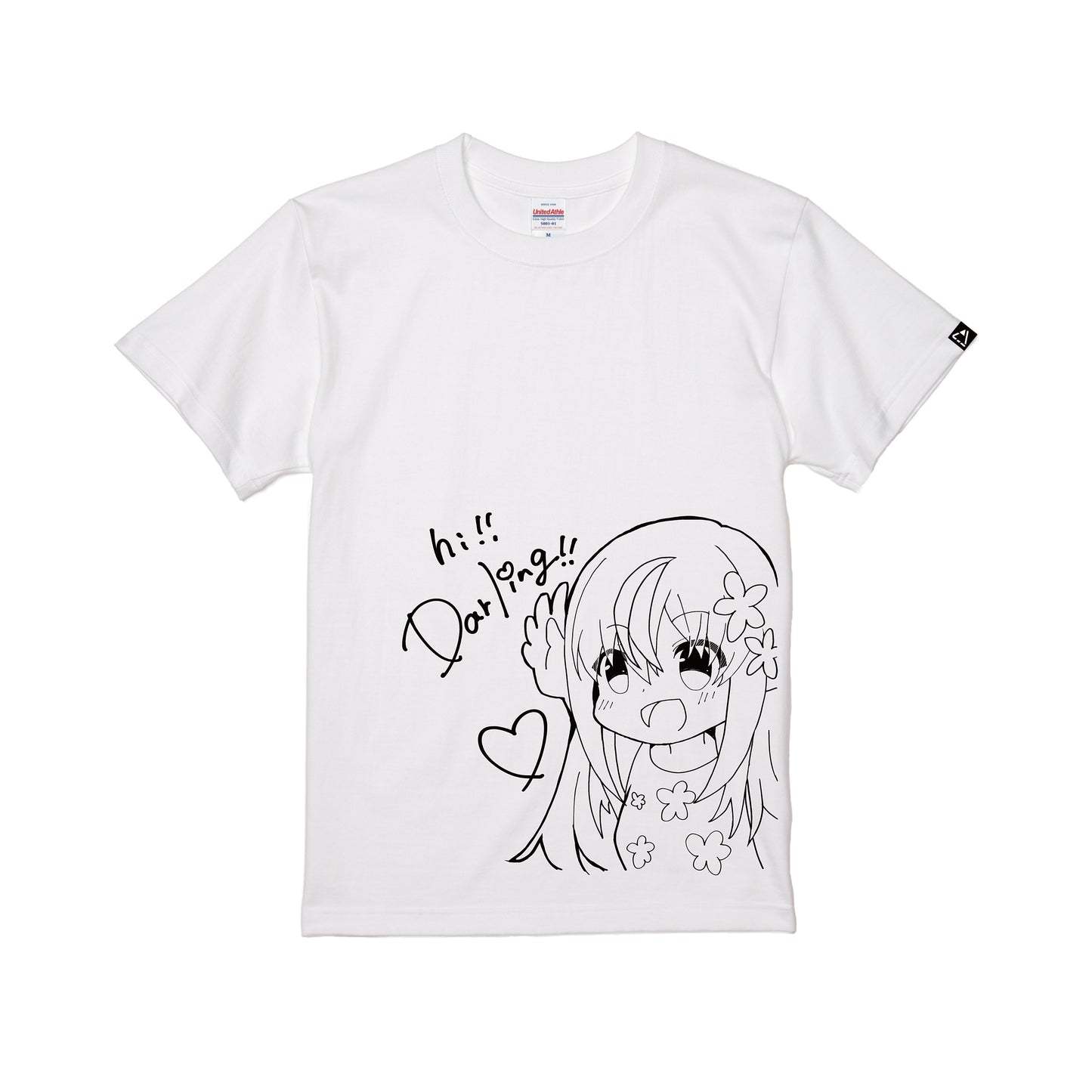 タレントプロデュースTシャツ(不知火フレア) white image