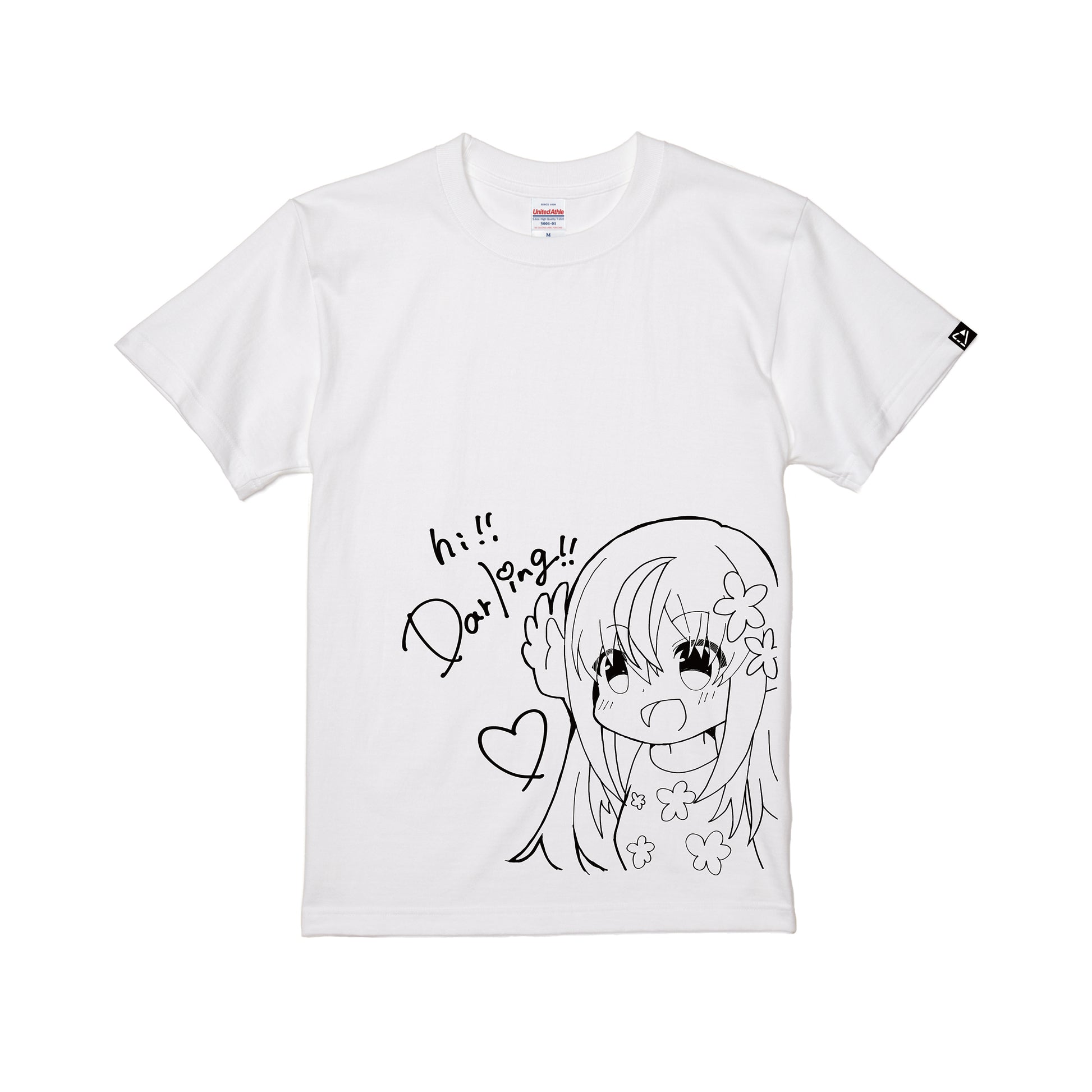 タレントプロデュースTシャツ(不知火フレア) white image