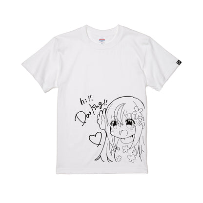 タレントプロデュースTシャツ(不知火フレア) white image