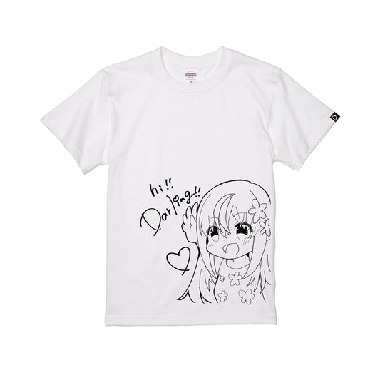 タレントプロデュースTシャツ(不知火フレア) white image