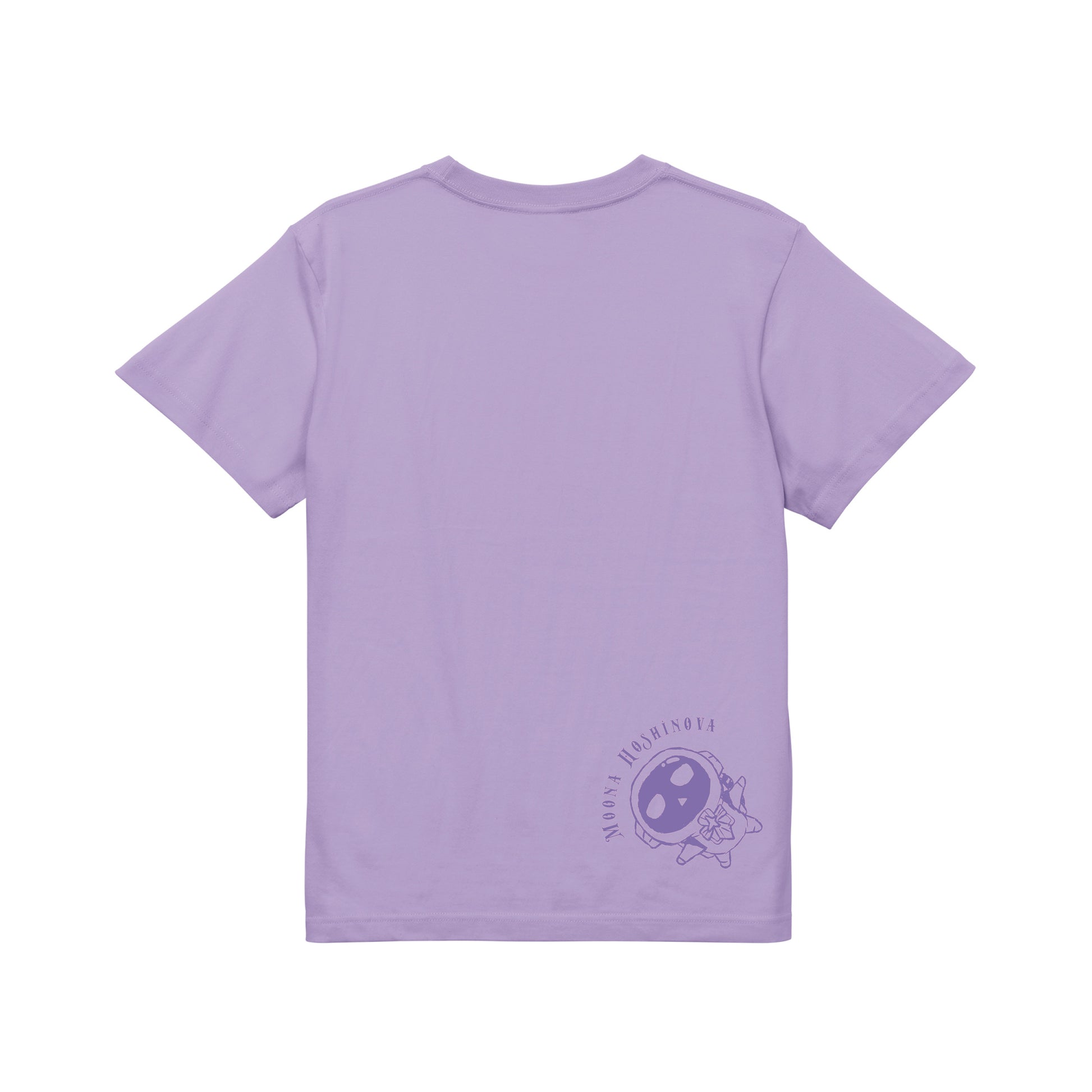 タレントプロデュースTシャツ(ムーナ・ホシノヴァ) light-purple image