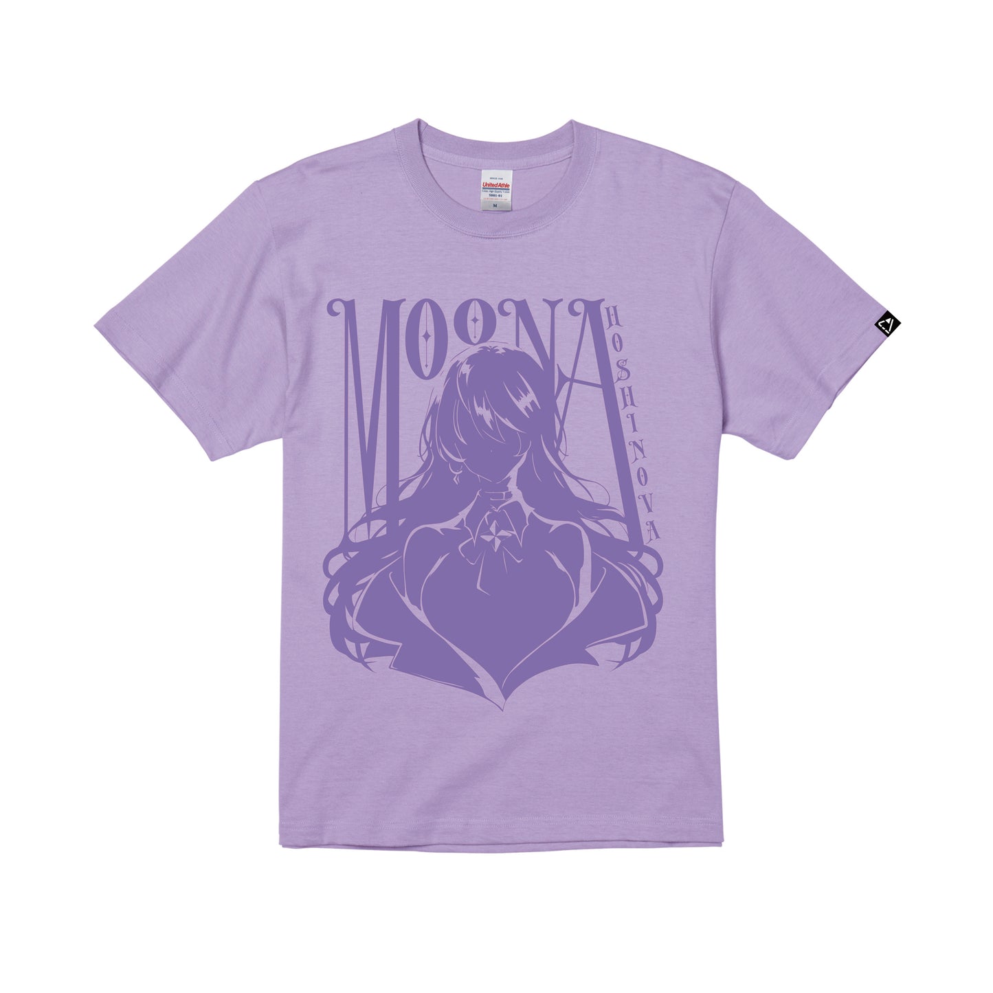 タレントプロデュースTシャツ(ムーナ・ホシノヴァ) light-purple image