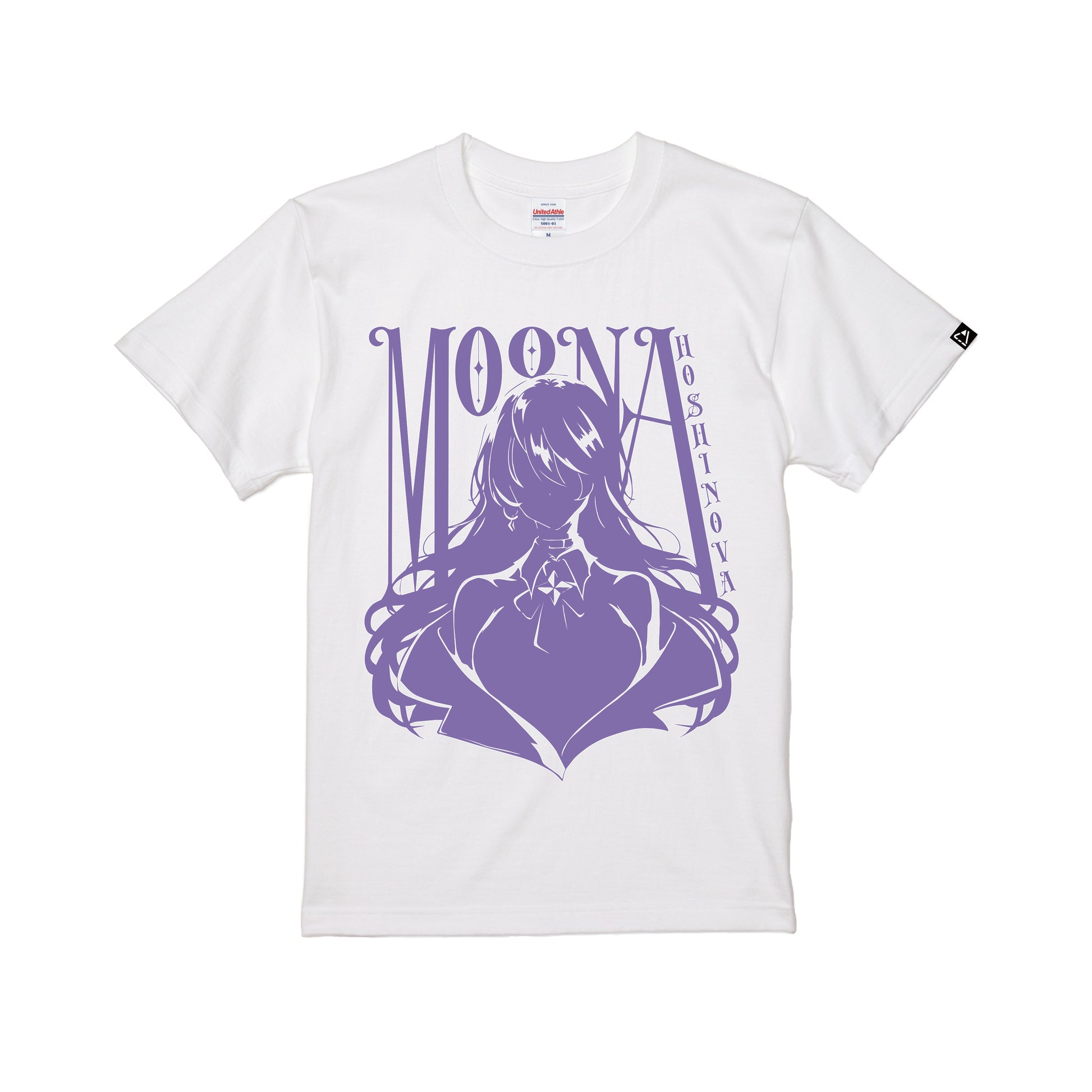 タレントプロデュースTシャツ(ムーナ・ホシノヴァ) white image
