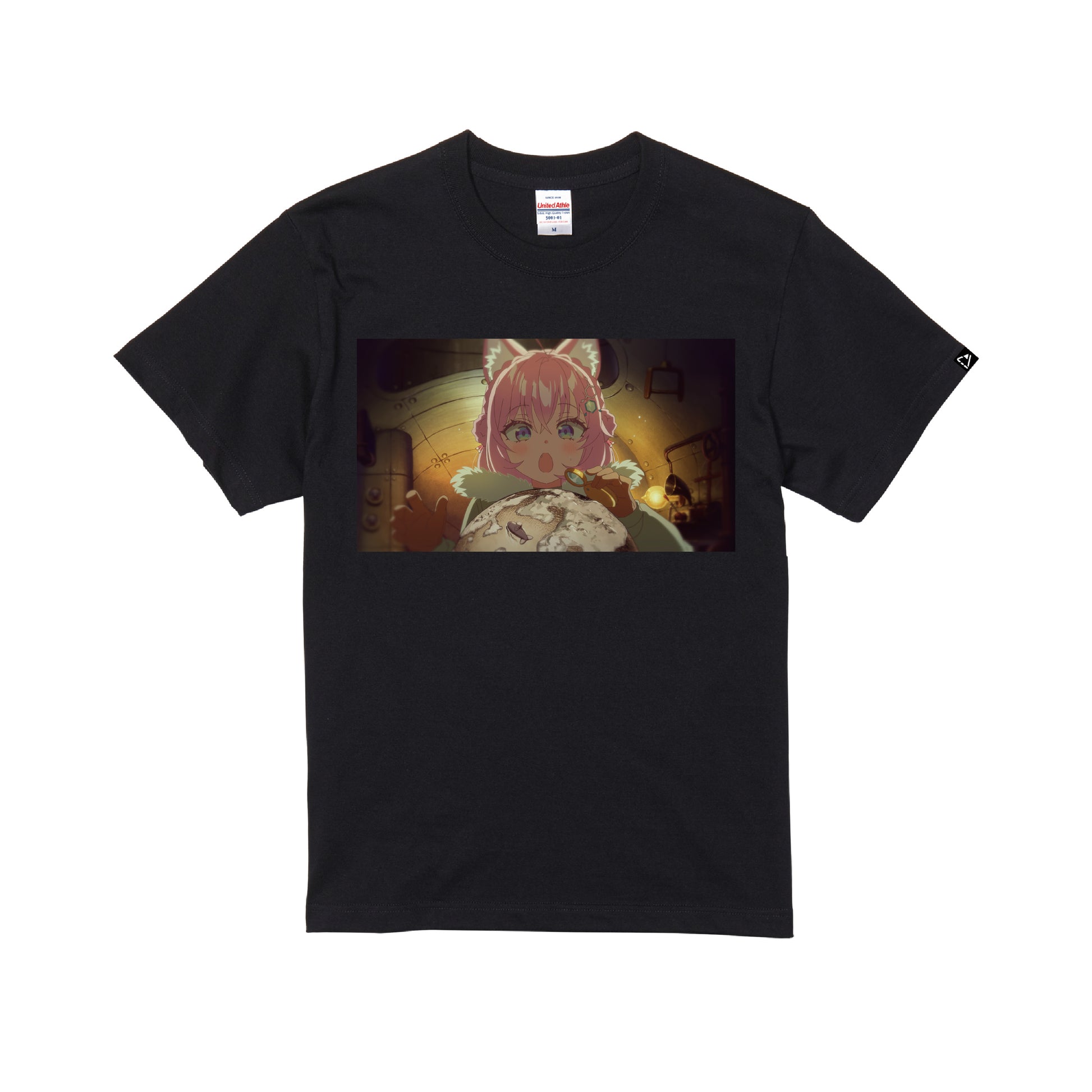 タレントプロデュースTシャツ(博衣こより) black image