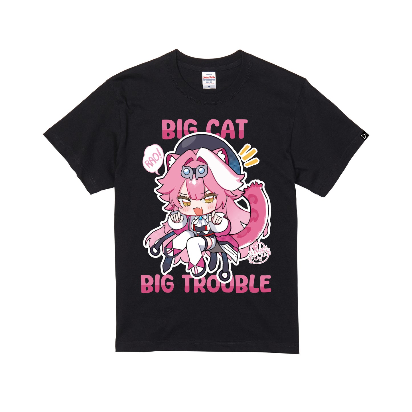 タレントプロデュースTシャツ(ラオーラ・パンテーラ) black image