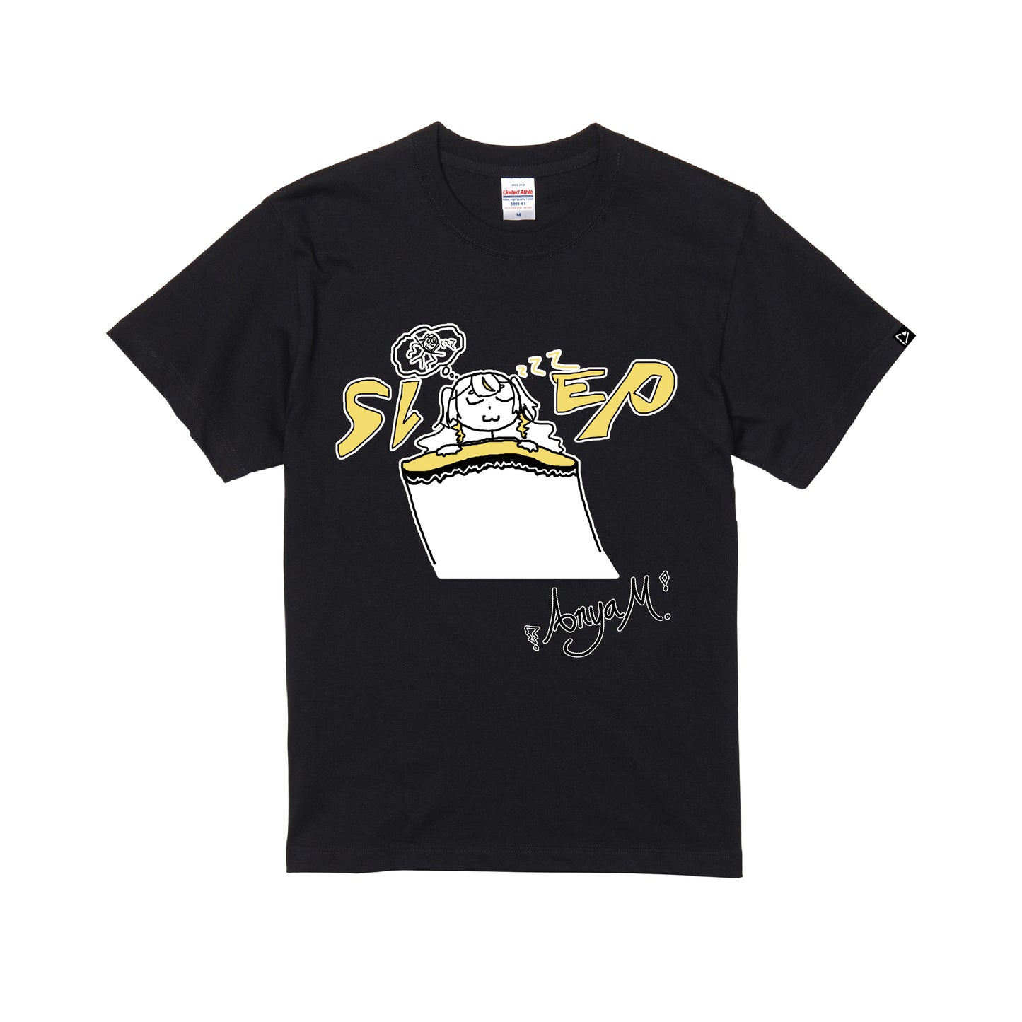 タレントプロデュースTシャツ(アーニャ・メルフィッサ) black image