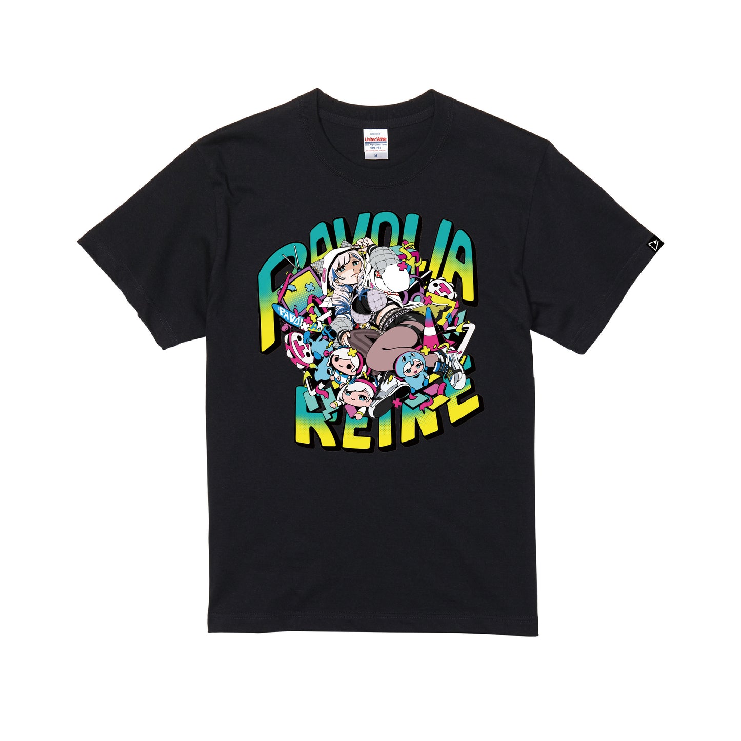 タレントプロデュースTシャツ(パヴォリア・レイネ) black image