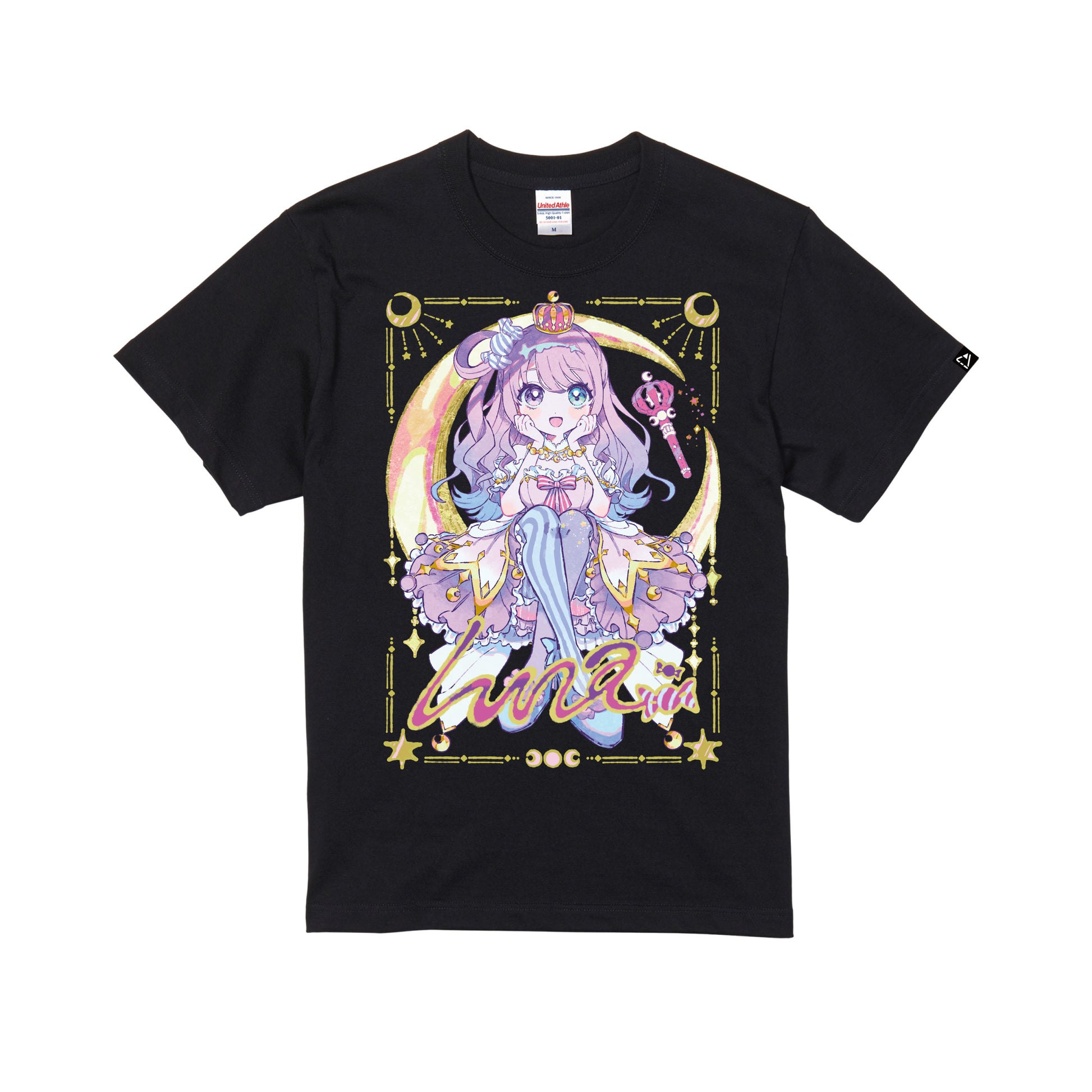 クリエイタープロデュースTシャツ(きあと) black image