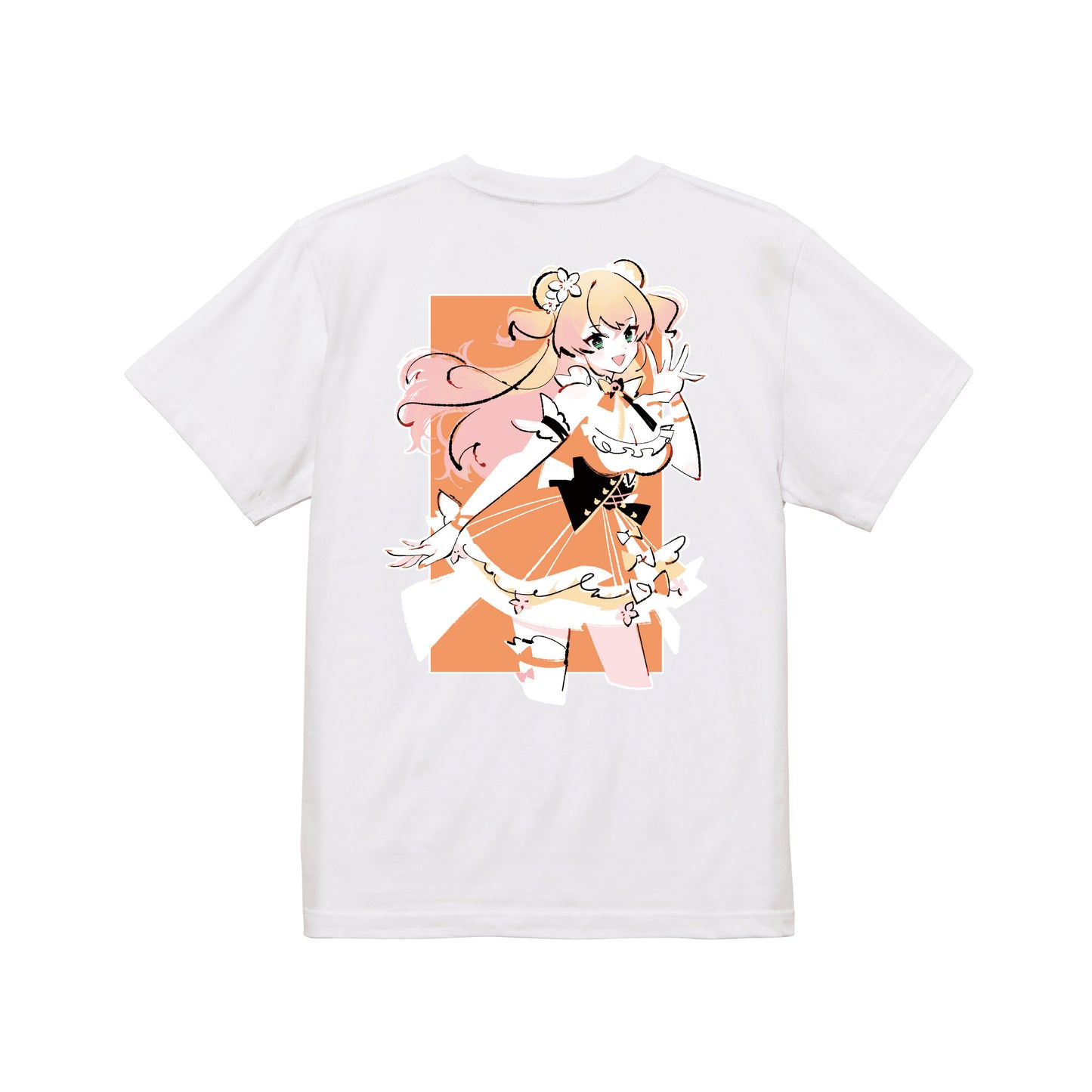 クリエイタープロデュースTシャツ(まのでまりな) white image