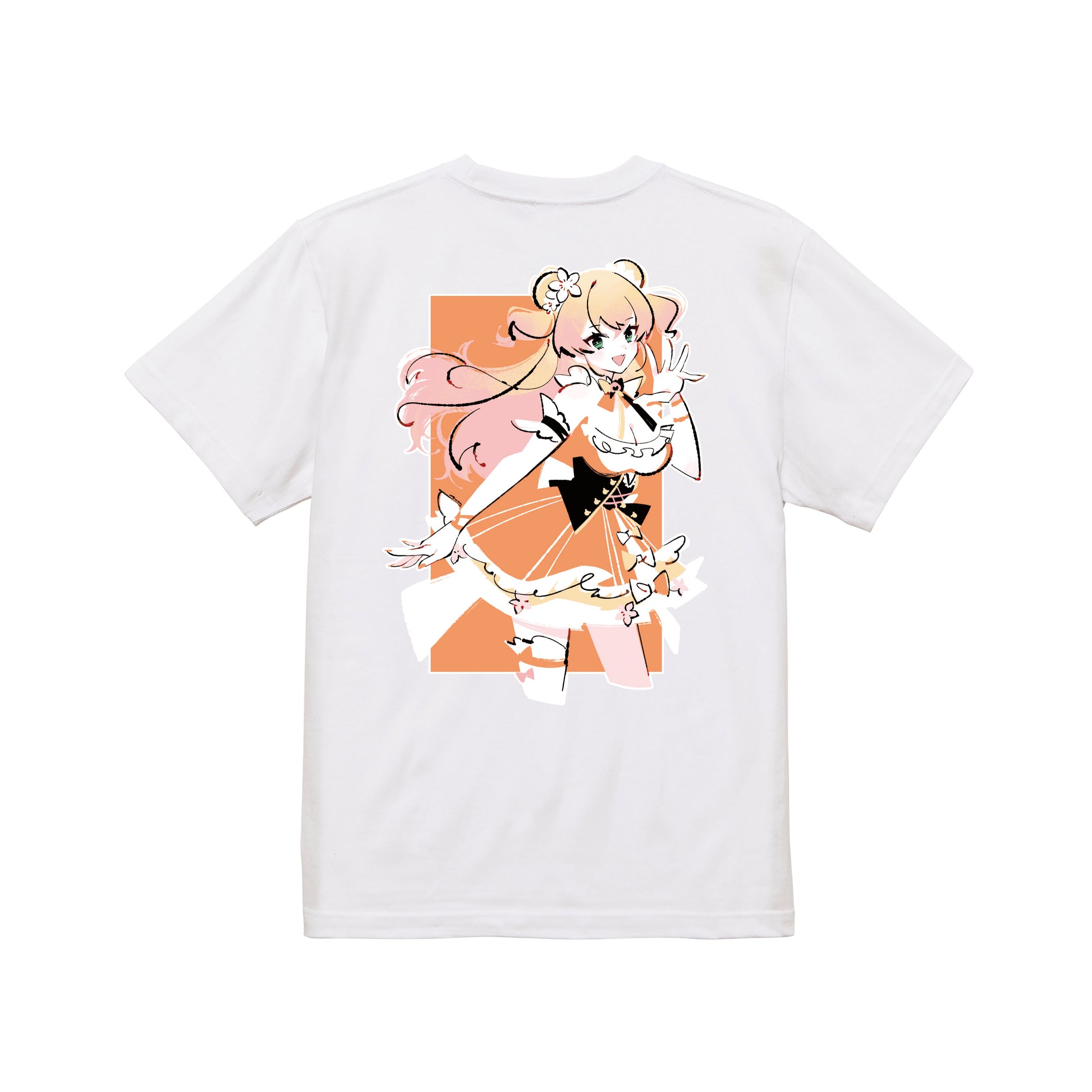 クリエイタープロデュースTシャツ(まのでまりな) white image