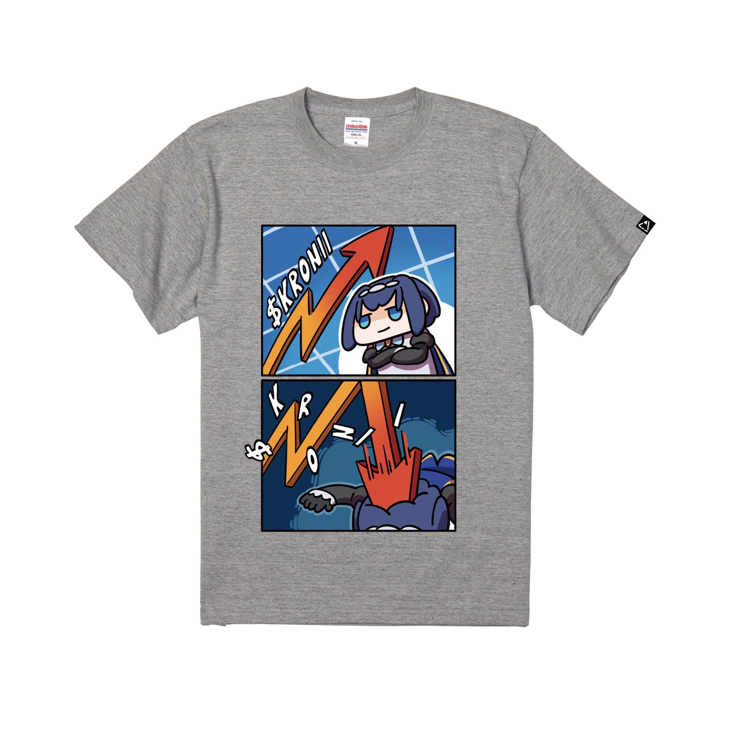 クリエイタープロデュースTシャツ(keenbiscuit B) mixed-gray image
