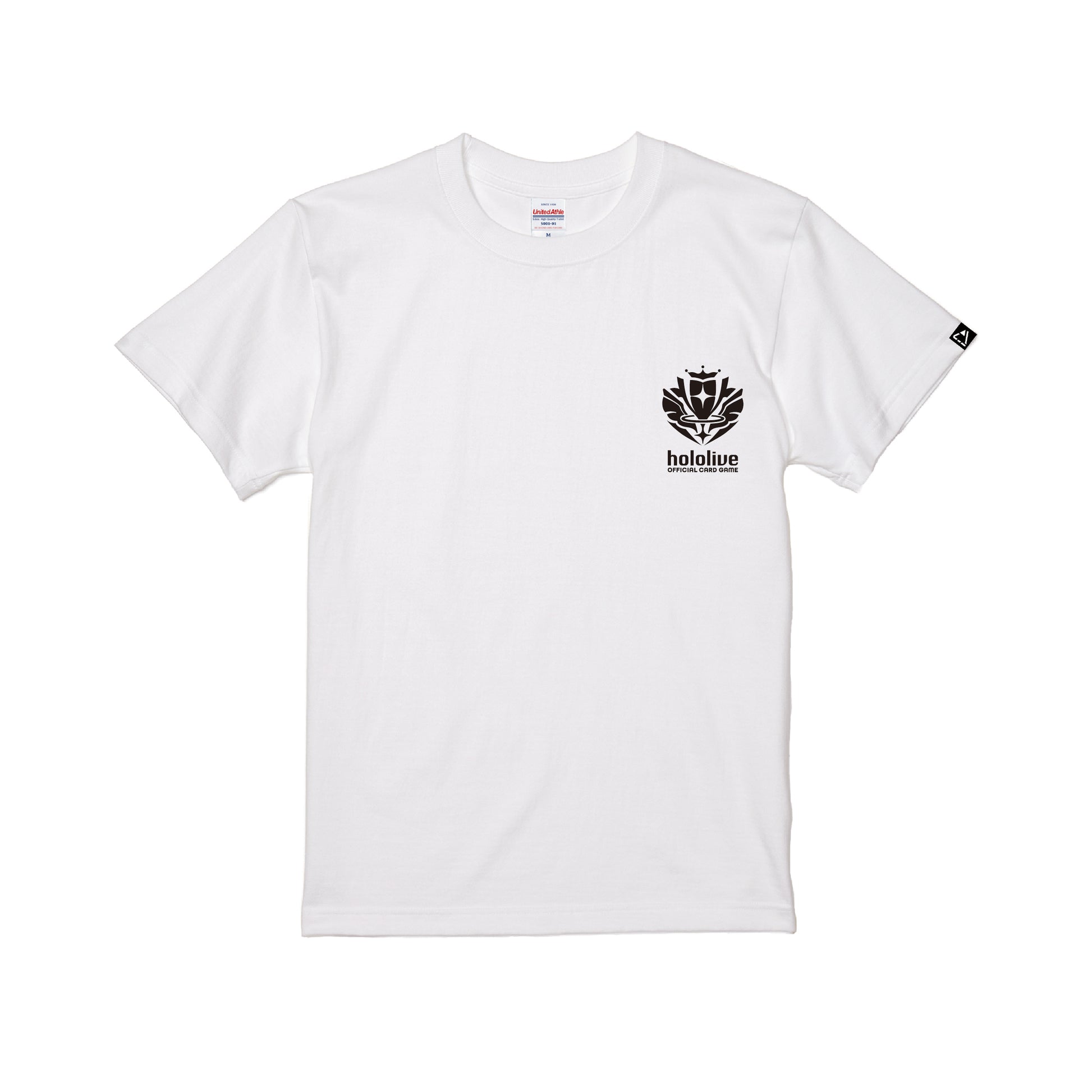 コラボレーションTシャツ(hololive OFFICIAL CARD GAME C) white image