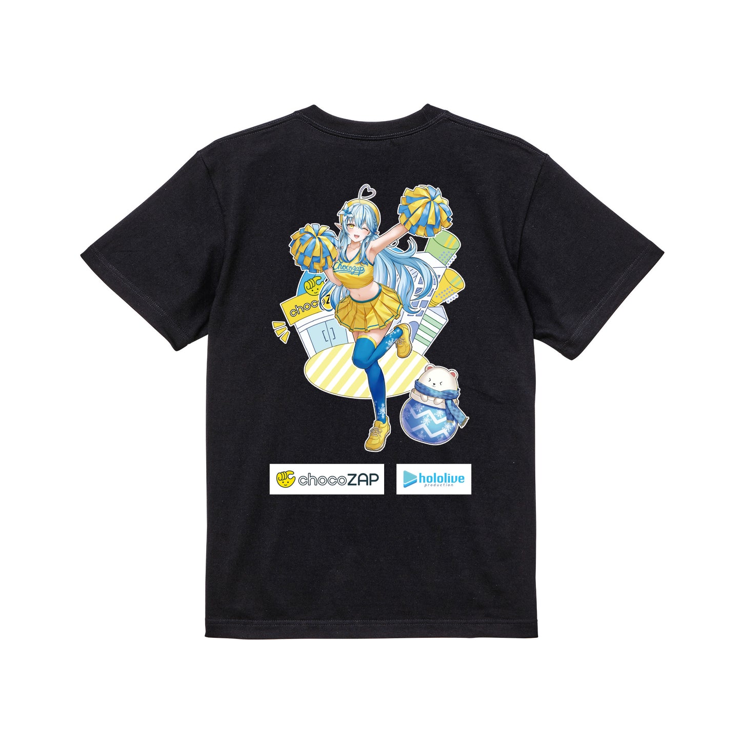 コラボレーションTシャツ(chocoZAP) black image