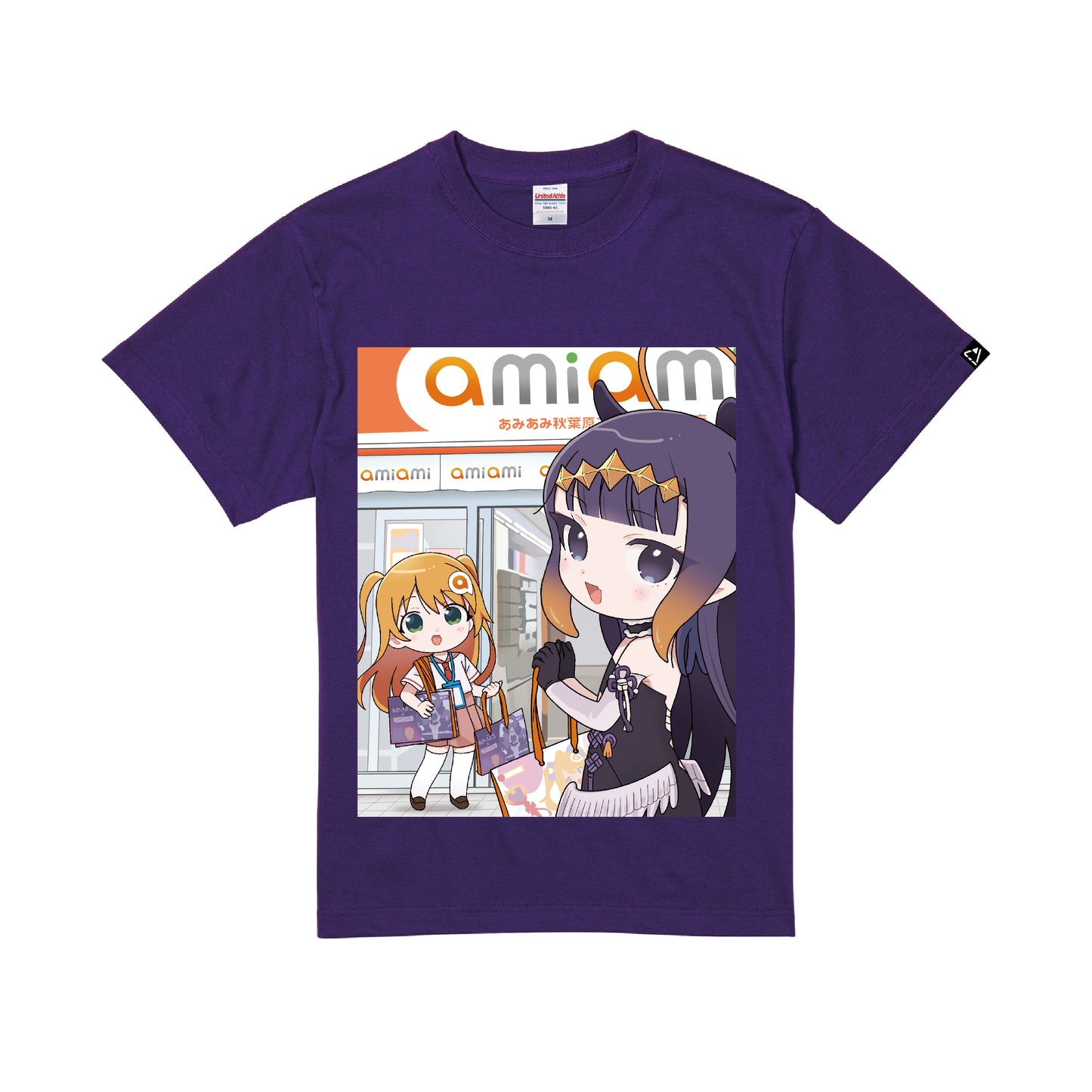 コラボレーションTシャツ(amiami) purple image