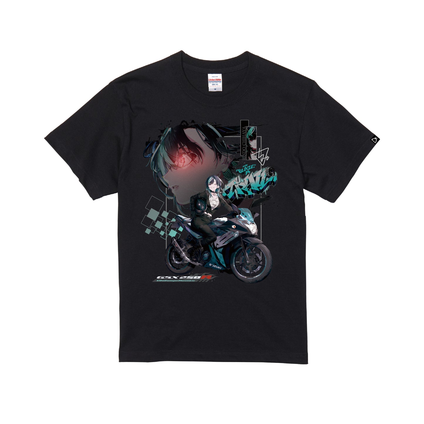 コラボレーションTシャツ(SUZUKI A) black image