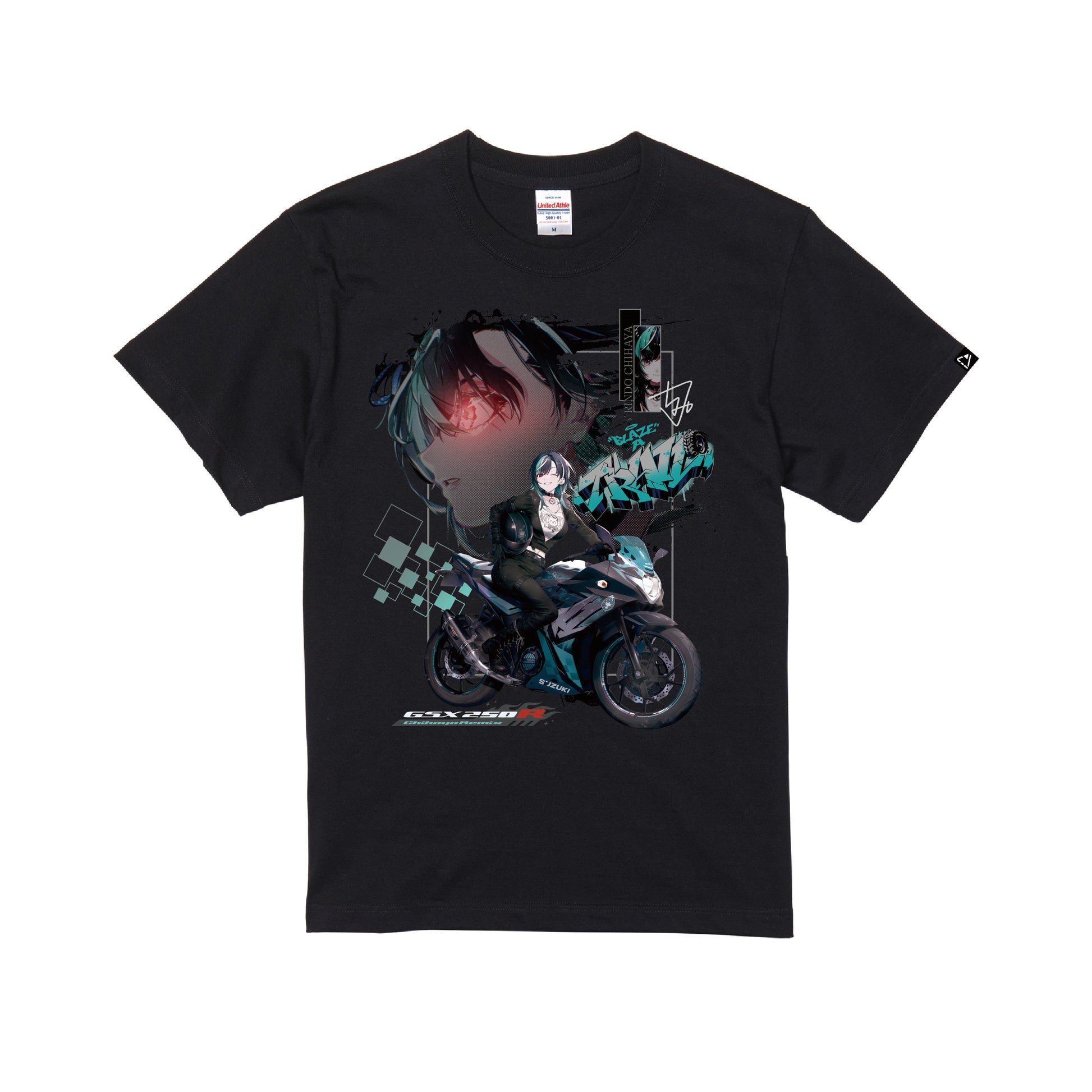 コラボレーションTシャツ(SUZUKI A) black image