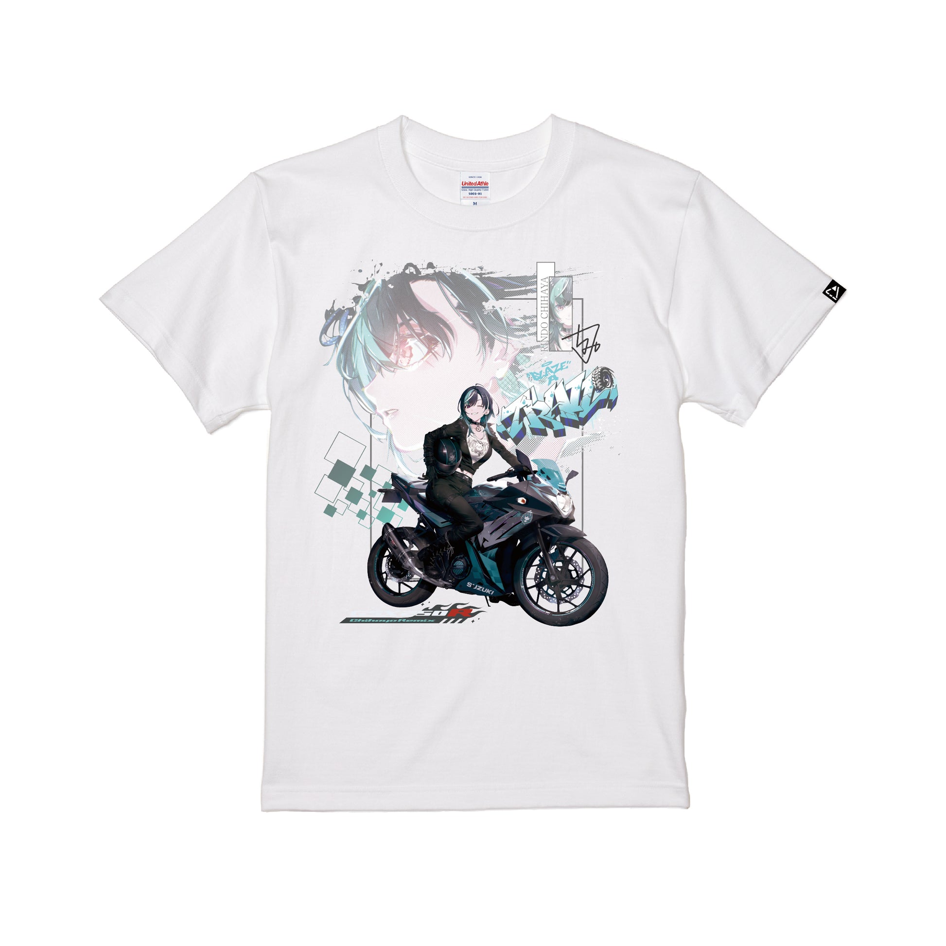 コラボレーションTシャツ(SUZUKI A) white image