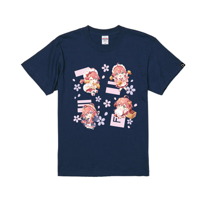 コラボレーションTシャツ(鳴門鯛焼本舗) indigo image