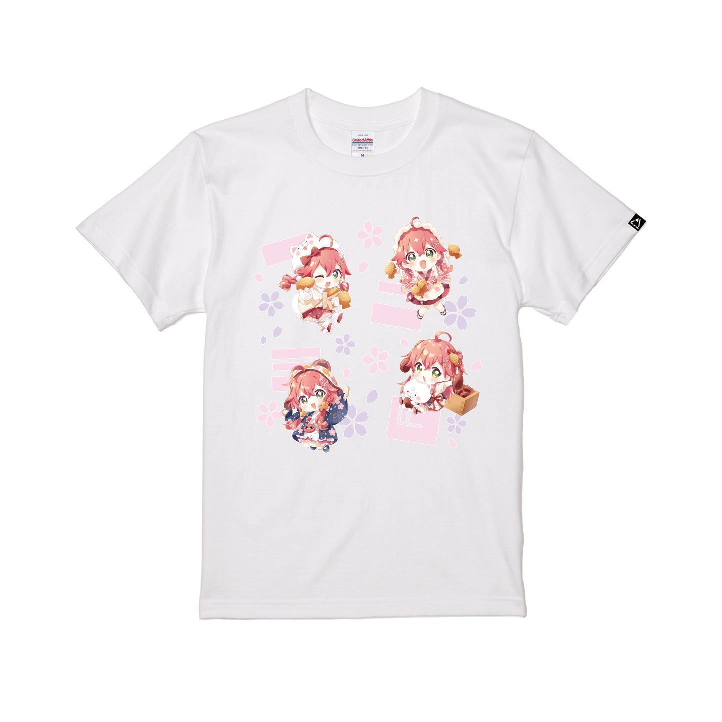 コラボレーションTシャツ(鳴門鯛焼本舗) white image
