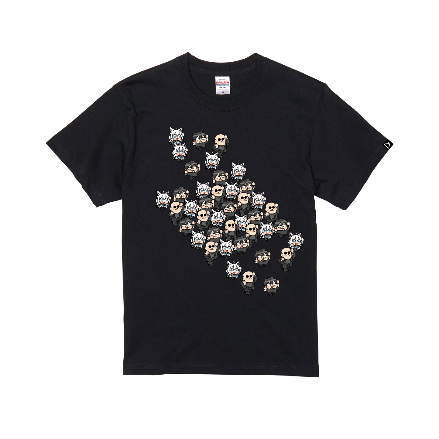 コラボレーションTシャツ(わしゃがなTV) black image