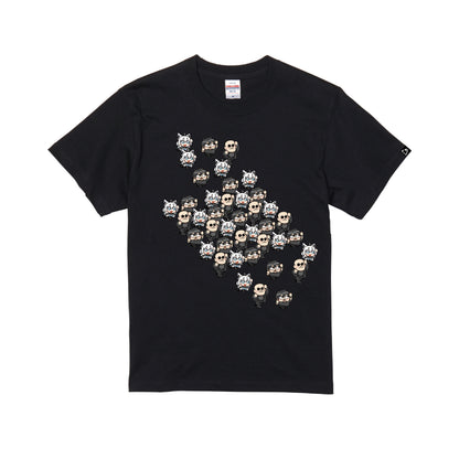 コラボレーションTシャツ(わしゃがなTV) black image