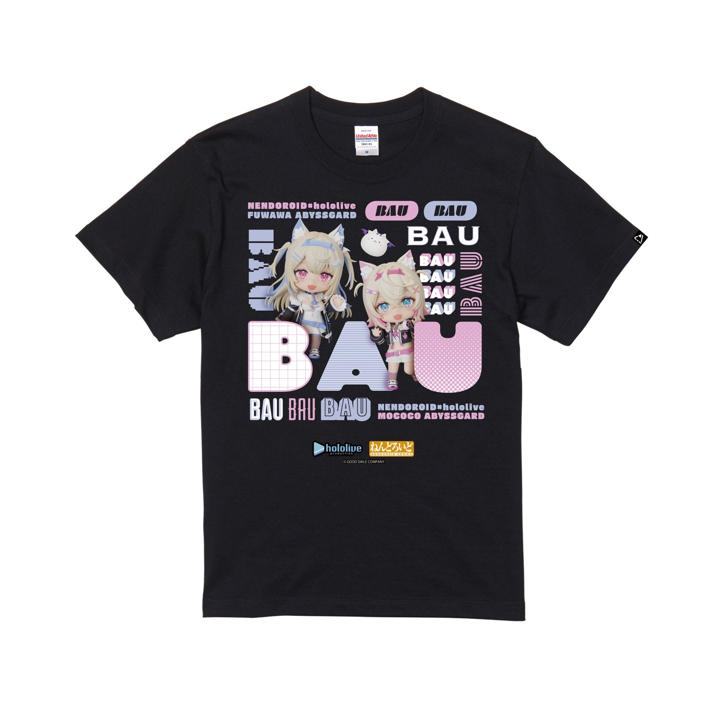コラボレーションTシャツ(ねんどろいど B) black image