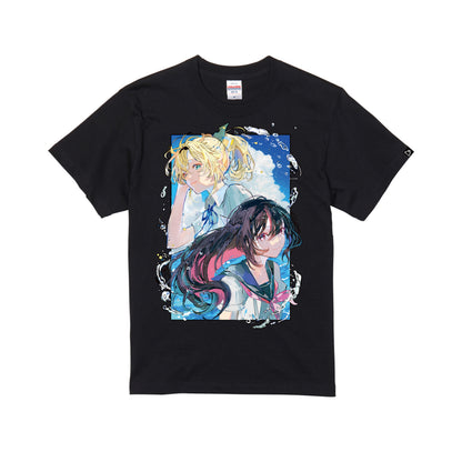 クリエイタープロデュースTシャツ(萩森じあ) black image