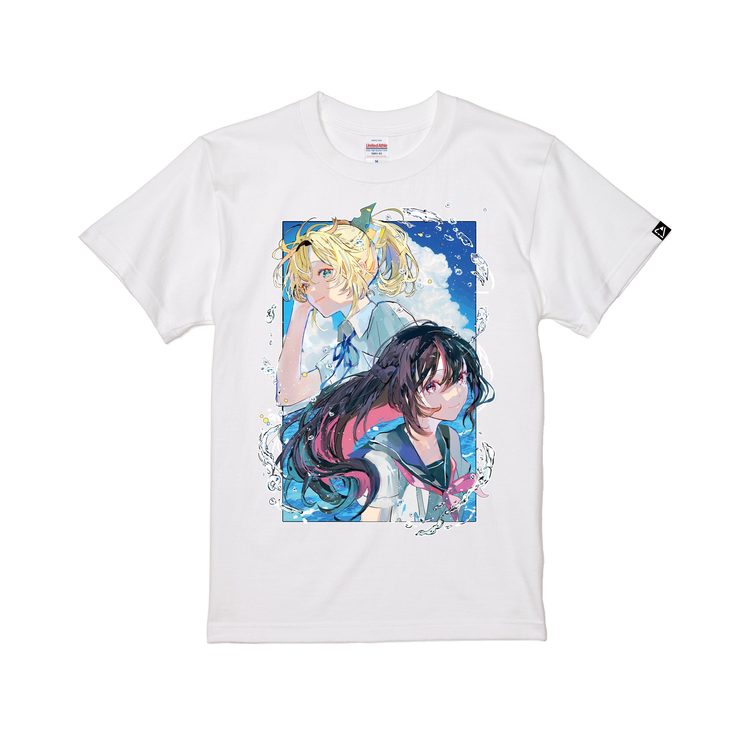 クリエイタープロデュースTシャツ(萩森じあ) – 「hololive Splash T