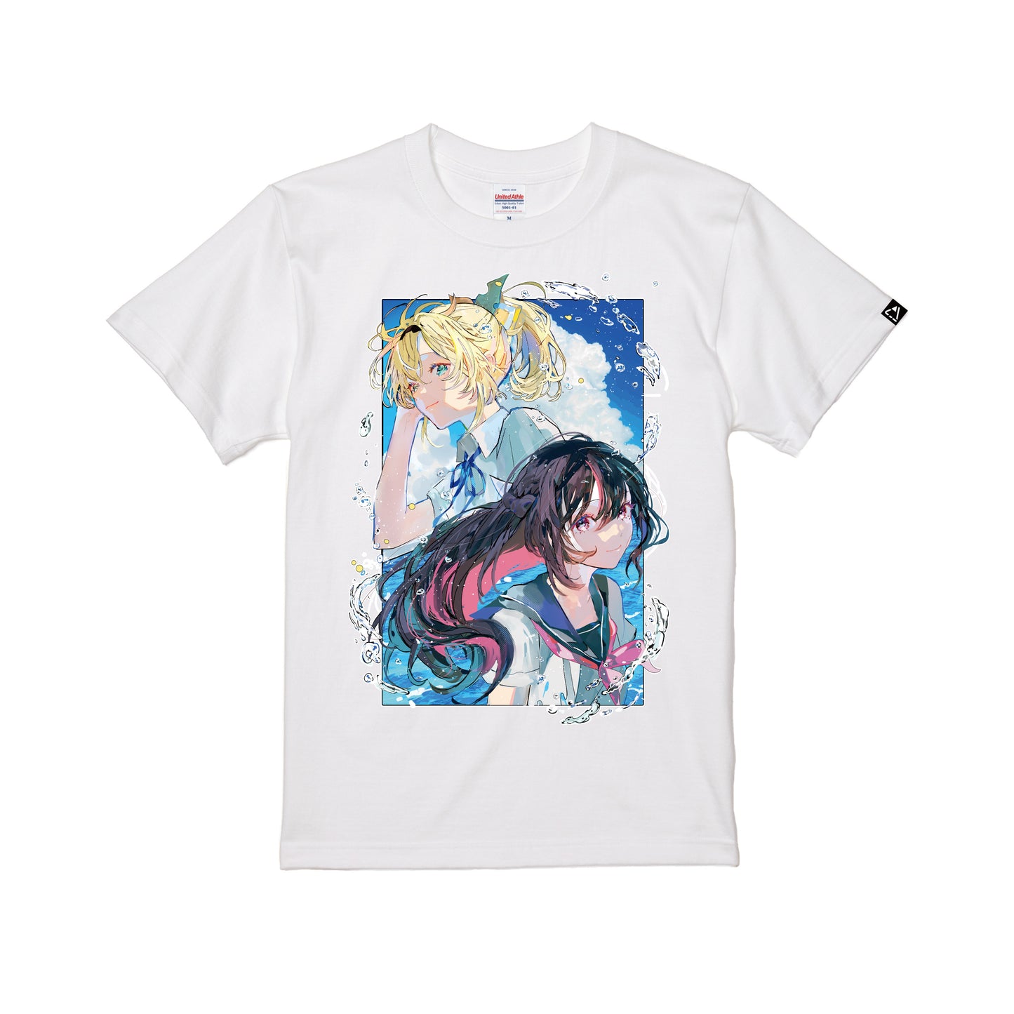 クリエイタープロデュースTシャツ(萩森じあ) white image
