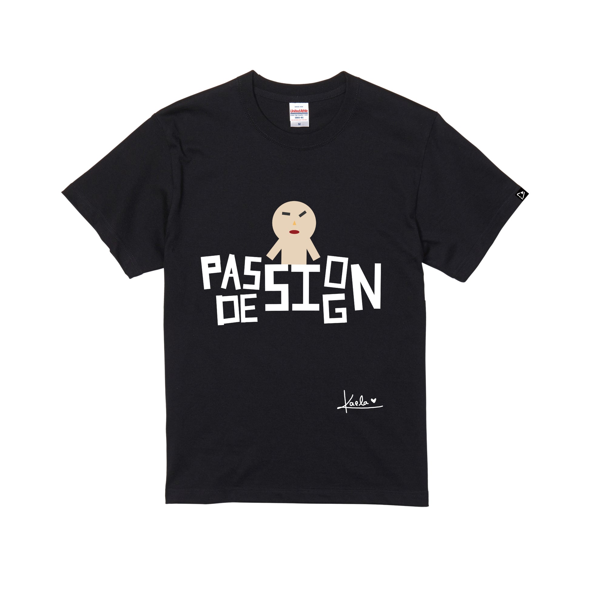 タレントプロデュースTシャツ(カエラ・コヴァルスキア) black image