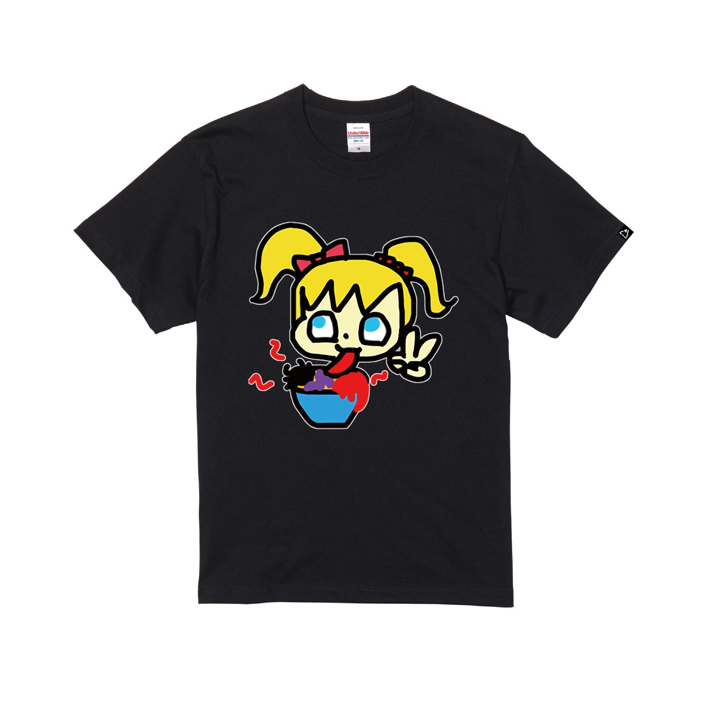 タレントプロデュースTシャツ(赤井はあと) black image